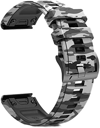 DJDLFA 26 22mm Szilikon gyorskioldó Watchband a Garmin Fenix 7 7X 6X 6 Pro 5X 5 + 3 HR MK2 Easyfit Intelligens Karóra karkötő Correa (Szín