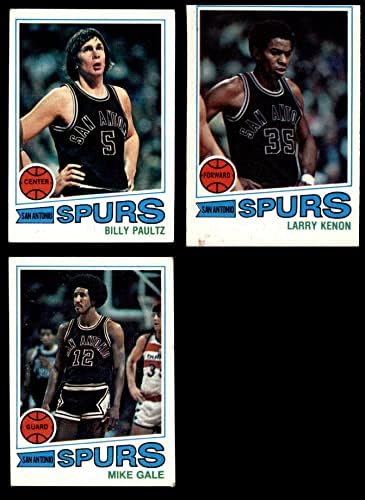 1977-78 Topps San Antonio Spurs Csapat készen áll a San Antonio Spurs (Set) VG Spurs