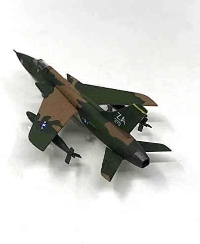 DMCMX Kész Katonai Modell 1: 144 F-105D Thunderchief Bombázó Repülőgép Modell Ötvözet Test Statikus Szimuláció Katonai Díszek Szimuláció