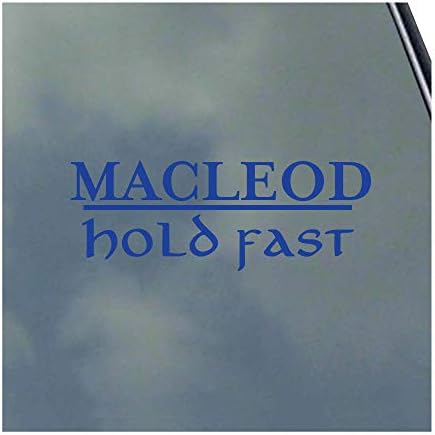MacLeod, Skót Klán Line Text Vinyl Matrica, Matrica Családi