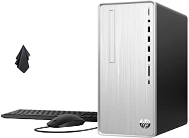 HP Legújabb Pavilon TP01 Asztali Számítógép AMD Ryzen 7-5700G (Ütés i9-10900), AMD Radeon, DVD Író, Vezeték nélküli, 9 USB Port, HDMI, Bluetooth,