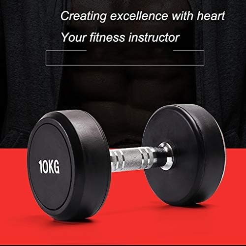 Súlyzó Fitness Súlyzó Gumi Acélból Kényelmes, Ergonomikus Markolat Hordozható Fitness Berendezések Alapvető Erő Gyakorlat Súlyok sporteszközök