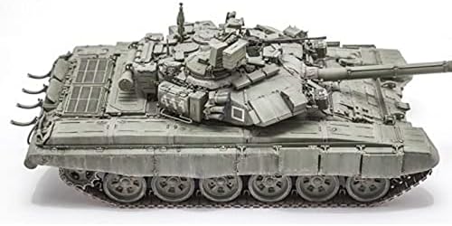 FMOCHANGMDP Tank 3D Puzzle Műanyag modelleket, 1/35 Skála orosz T-72B3M MBT Modell, Felnőtt Játékok, Ajándék, 11.4 x 4.3 Inchs