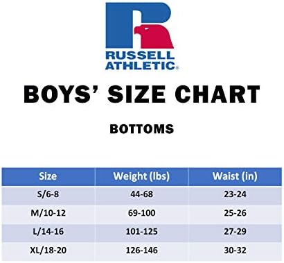 Russell Athletic Fiúk Freshforce Szag Védelem-Teljesítmény Boxeres (4 / Csomag)