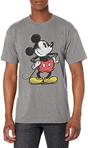 Disney férfi Disney Férfi Óriás Mickey Egér Szürke Grafikus póló