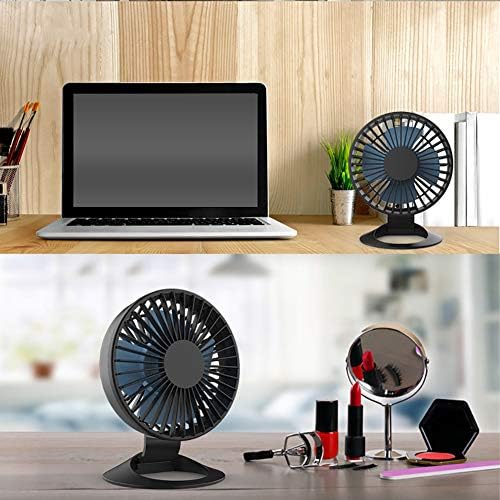 ZHYING USB Dektop Ventilátor töltőkábel,qiuet légkondicionáló Ventilátor 3 Sebesség,Állítható Szög, Mini Hűtő Ventilátor,Tökéletes Otthoni