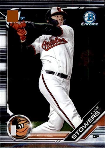 2019 Bowman Chrome-Tervezet BDC-76 Kyle Stowers RC Kezdő Baltimore Orioles MLB Baseball Trading Card