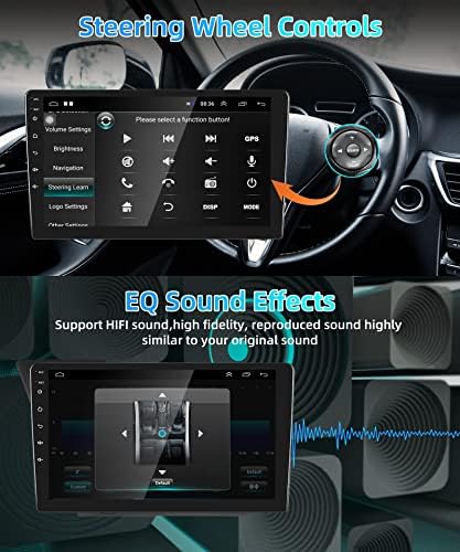 Android Autó Hifi a Volkswagen Passat 2011-2015 Támogatja a Vezeték nélküli Carplay/Android Auto, 9 hüvelykes Érintőképernyő, WiFi GPS Navigáció