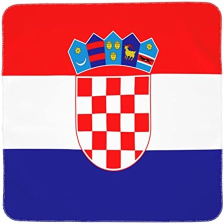 Horvát Zászló Baba Takaró Fogadó Takarót a Csecsemő, Újszülött Pelenkát Fedezze Pakolás