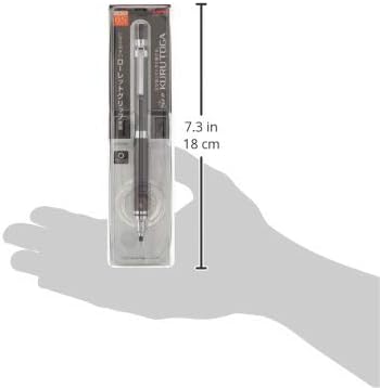 uni Mechanikus Ceruza Kuru Tóga Rulett Modell 0,5 mm Pisztoly Fém (M510171P.43) + Ólom 2 Állítsa be (Ceruza : Vezető : U05203HB.24)