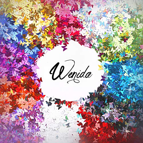 Csillogó Wenida 12 Színek Pillangó Holografikus Csillogó Kozmetikai Fesztivál Flitterekkel Kézműves Csillogó Művészeti Köröm