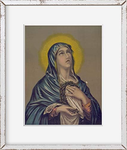 VÉGTELEN FÉNYKÉPEK, Fotó: Mater dolorosa, Boldogságos Szűz Mária, A szűzanya a Bánat, február 6, c1882