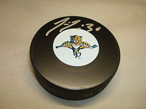 Jussi Jokinen Aláírt Florida Panthers Jégkorong Dedikált 1B - Dedikált NHL Korong