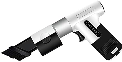 UNRED Kézi Porszívó, Air Duster 2 az 1-ben USB Tölthető, Hordozható, légbefúvó Ventilátor Elektromos Levegő Tisztább, Takarítás, Autó,
