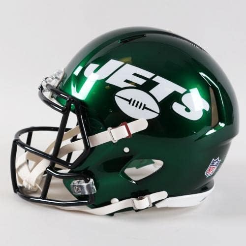Le'Veon Bell Aláírt Sisak Jets Teljes Méret Hiteles – COA-Fanatikusok - Dedikált NFL Sisak