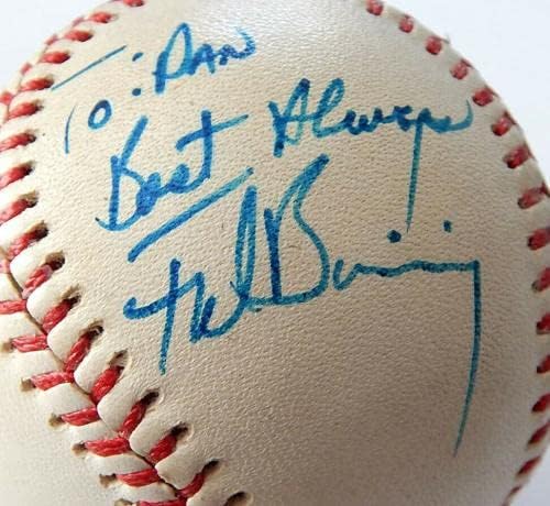 Fred Breining Aláírt & Írva Baseball Auto Autogram - Dedikált Baseball