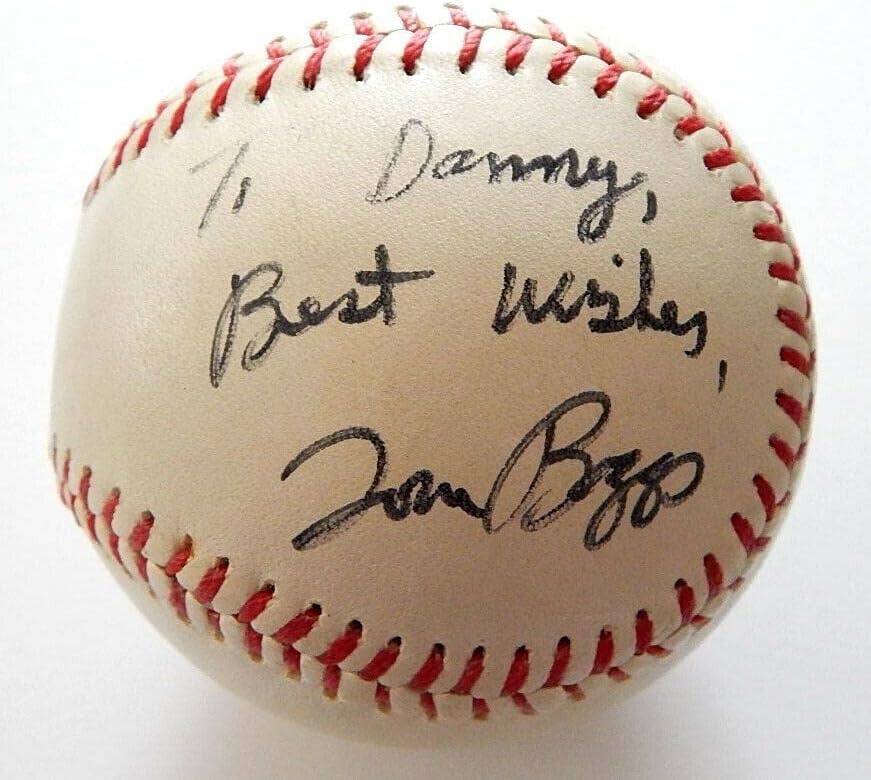 Tommy Boggs Aláírt & Írva Baseball Auto Autogram - Dedikált Baseball