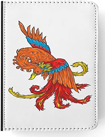 A kínai Mitológia Madár Phoenix FLIP Tabletta ESETBEN Fedezi az Apple IPAD AIR (2020) (4. GEN) / IPAD AIR (2022) (5 GEN)