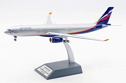 Fedélzeti orosz Légitársaság Airbus A330-300 VP-BDE 1/200 fröccsöntött Repülő Modell