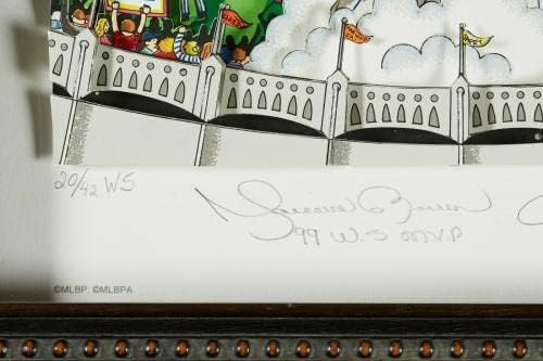 Gyönyörű Mariano Rivera Aláírt Fazzino Pop Art 20/42 Steiner Hitelesített - Dedikált MLB Művészet