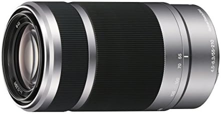Sony E 55-210mm F4.5-6.3 OSS Objektív Sony E-Mount Kamera (Ezüst)