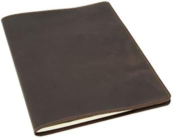 Extra Nagy Journal Újratölthető Bőr borítású XLarge 7,5 x 9.8 cm Bélelt Oldalak Napló Tartalmazza, Kézzel készült az USA-ban az Őrült