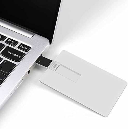Santa Pug Hitelkártya USB Flash Személyre szabott Memory Stick Kulcsot Tároló Meghajtó 64G