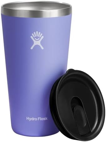 Hydro-Lombikba Körül Keringő - Rozsdamentes Acél újra felhasználható Szigetelt Utazási Inni Csésze Víz Üveg Fedő