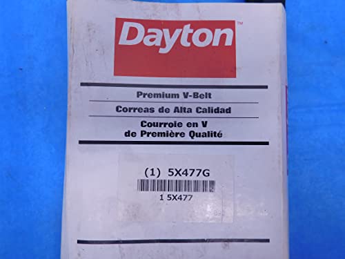 Új Dayton 5X477G Prémium V-ékszíj Öv Motorok KOMPRESSZOROK, Ventilátorok STB - MS5821AP1