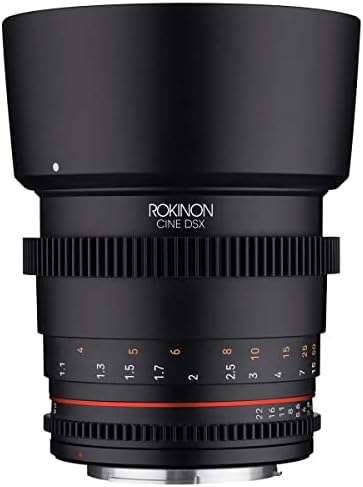 Rokinon 14 mm T3.1, 24 mm, 35 mm, 50 mm, 85mm T1.5 & 135mm T2.2 Cine DSX 6-Lencse Kit Canon EF, Csomag Tisztító Készlet, tisztítókendővel