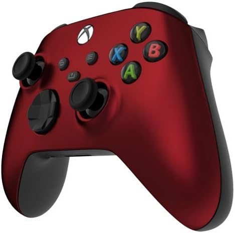 Xbox Sorozat X Vezérlő Shell Csere Elülső Ház Előlap, Puha tapintású Egyedi borítót Előlap Xbox Sorozat X/S Vezérlő (Piros)