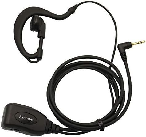 Walike Talkie Fülhallgató Mikrofon 1 a Pin-2,5 mm-es G Alakú, Állítható Hangerő Fülhallgató Kompatibilis Motorola Rádió Mondják,