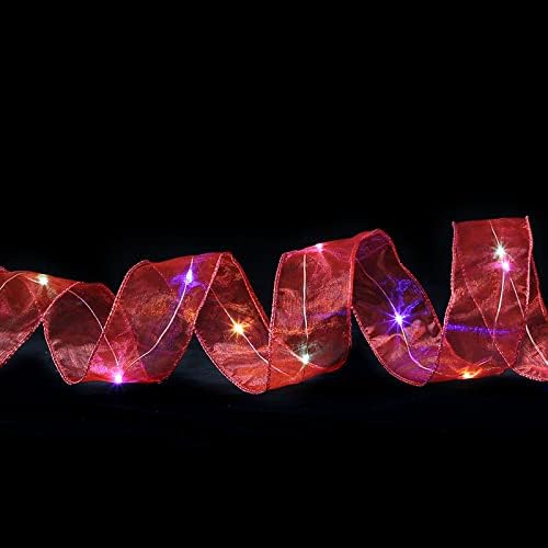 Tiszta Golyó a Karácsonyi Díszítő Szalag tündérfény Karácsonyi LED Fények Dupla Szalag String Fények, karácsonyfa Díszítés Izzó Szalag