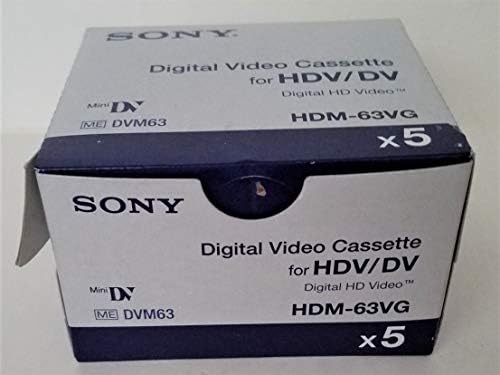 SONY Digitális Videó Kazetta HDM-63VG 5-Pack