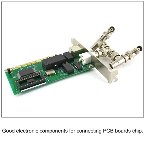 MECCANIXITY DIP IC Chip Aljzat Adapter Lapos Pin 24P 2.54 mm Pitch 15 mm-es IC-csatlakozót a PCB-Testület Chip, 50 Csomag