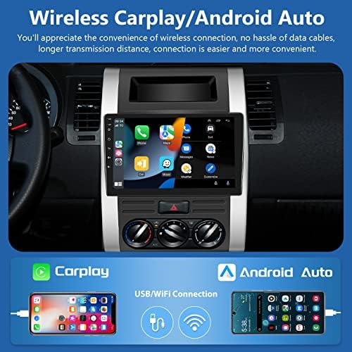 Android 11 Autó Sztereó Nissan X-Trail Cefiro 2008-2012-es Vezeték nélküli Carplay Android Auto, 10,1 - Os érintőképernyő, Autó