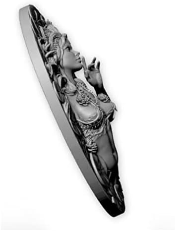 ETRIYE 100mm Ősi Virág Tündér Királynő Harcos Mellszobor Gyanta Ábra Die Cast Modell (Összeszerelt, valamint Festetlen Gyanta Modell Kit) //