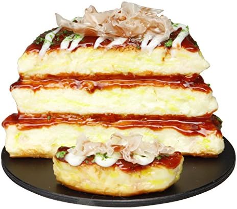 末武サンプル Suetake Minta Élelmiszer Minta Okostelefon Állni, Kompatibilis a Különböző Modellek, Okonomiyaki stand-10186
