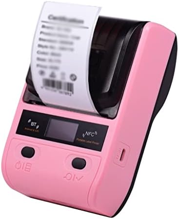 LIUYUNQI Hordozható 58mm hőnyomtató impresora Szállítási Nyomtató a Szállítási Csomag Ára Címkék USB, NFC BT Kapcsolat (Szín : Fekete-JoJo