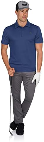 Férfi Untucked Golf Pólók - A Tökéletes Hosszát, Gyors, Száraz, 4-Way Stretch Anyagból. Nedvesség Wicking, UPF 50+ Védelem