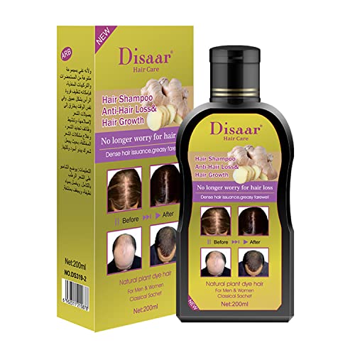 DISAAR BEAUTY Hair Sampon Anti-hajhullás, a Haj Növekedését Gyömbér Kivonat Újulat Javítás Tiszta Fejbőr Regeneráló Növényi Festék Gyógynövény