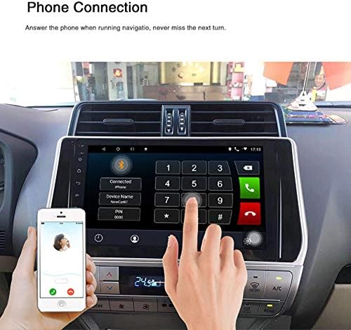 Android 9.1 autórádió GPS Navigációs 9 Hüvelykes érintőképernyő Autó Media Player Támogatja a Képernyő Tükör WiFi Bluetooth Kormánykerék