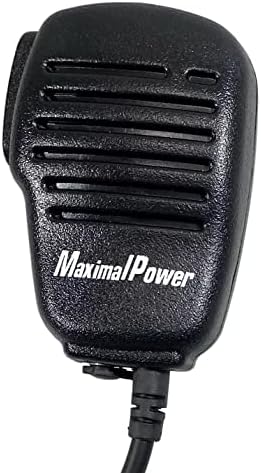MaximalPower Csere Palm Hangszóró, Mikrofon Kenwood kétirányú Rádiók HRM16 , Fekete,RM KEN HRM16