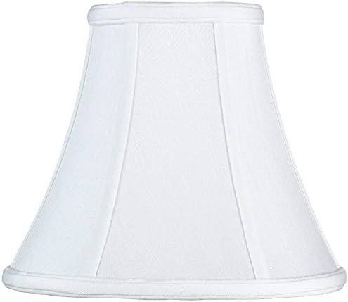Fehér Kis Harang lámpaernyőt 4.5 Top x 9 az Alsó x 8 Ferde x 7,5 Magas (Pók) Csere Hárfa, illetve Szerepel - Császári Árnyékban
