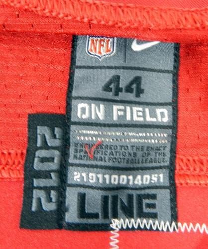 2012-es San Francisco 49ers 41 Játék Kiadott Piros Mez 44 DP34814 - Aláíratlan NFL Játék Használt Mezek