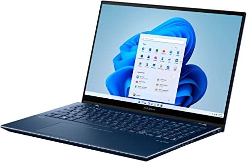 ASUS 2023 Zenbook Q529ZA 2-in-1 15.6 Laptop, 2.8 K OLED 120 Hz-es Érintőképernyő 14-Core Intel 12 Core i7-12700H Iris Xe Grafika 16GB