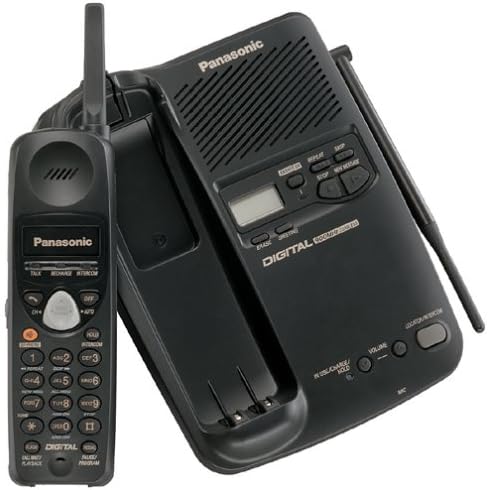 Panasonic KXTC1503B 900 MHz-es Digitális Vezeték nélküli Telefon Üzenetrögzítő Készülék (Fekete)