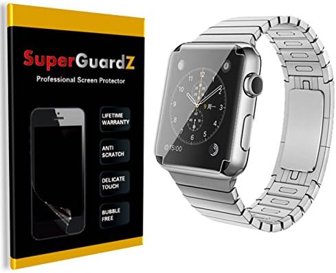 [4-Pack] az Apple Óra 38 mm (1. Generáció) - SuperGuardZ [Teljes Borító] képernyővédő fólia, Ultra Tiszta, Anti-Karcolás, Anti-Buborék
