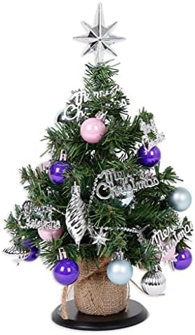 FIFOR Asztali Karácsonyi Dekoráció Fa Fény Nélkül, 13 Mini Mesterséges Karácsony Fa Gyerek Szoba, Iroda, Hálószoba,Boldog Karácsonyt (Szín