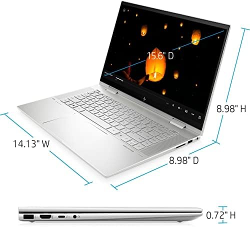 Legújabb HP Envy X360 2-in-1 Laptop | 15.6 FHD Érintőképernyő | Intel 4 magos i5-1135G7 | 16GB RAM, 512 gb-os SSD | Iris Xe Grafika |